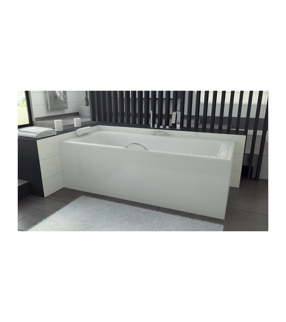 Vasca da bagno VENETO 140/150 x 70 cm, 160/170 x 70 cm, con pannello incluso