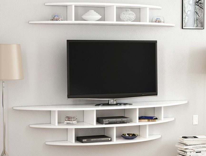 Set di porta TV ALVINO 176 cm bianco - soggiorno decorazione