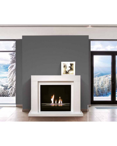 Chimenea de bioetanol CAMOGLI 2.0 kw blanco