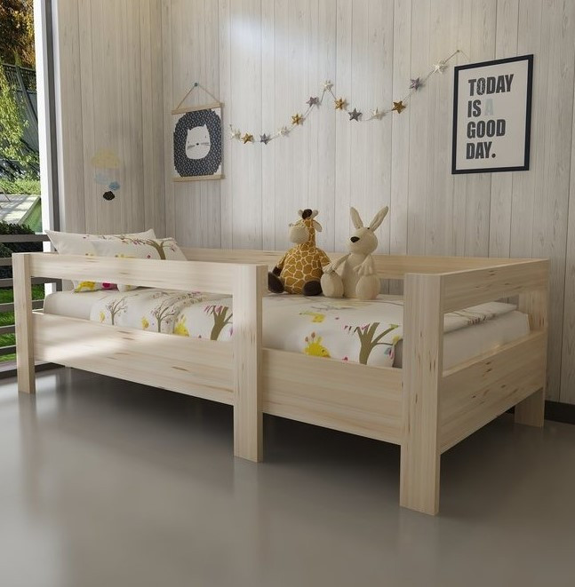 Cocina infantil de madera en gris, 65 x 30 x 93 cm