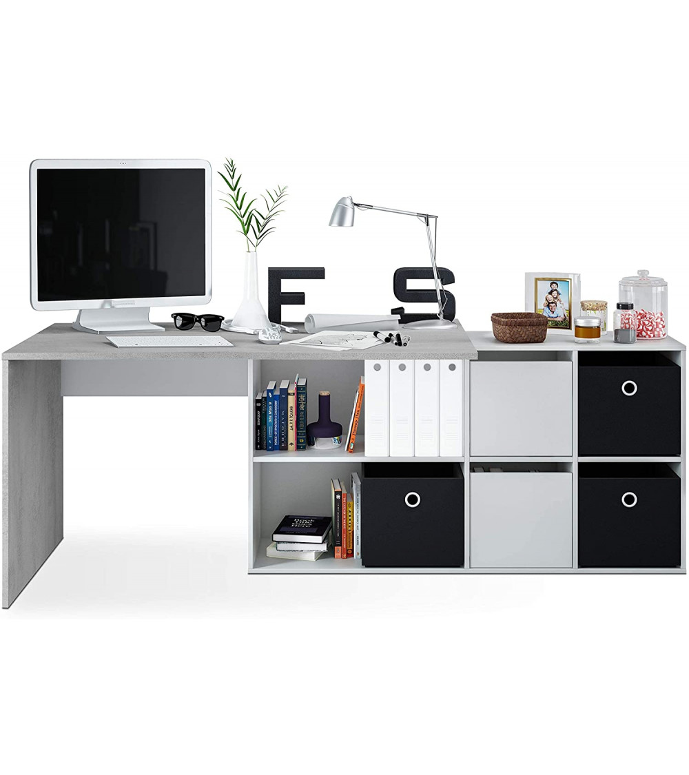 Crea tu mesa de escritorio con módulos de almacenaje - Astiblog